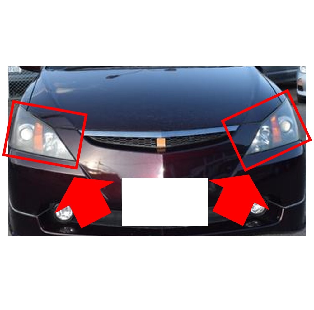 ◆新品 未使用 純正部品 トヨタ WiLL VS ヘッドランプユニット ヘッドライト レンズのみ 左右セット TOYOTA ウィル 在庫限り 希少 レア★拍卖