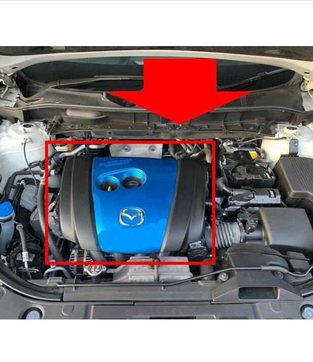 ☆新品 未使用 純正部品 マツダ 純正 CX5 初期型 KE用 ガソリン車 DBA-KEEFW エンジンカバー パーツ 流用 在庫限り 希少 レア★拍卖