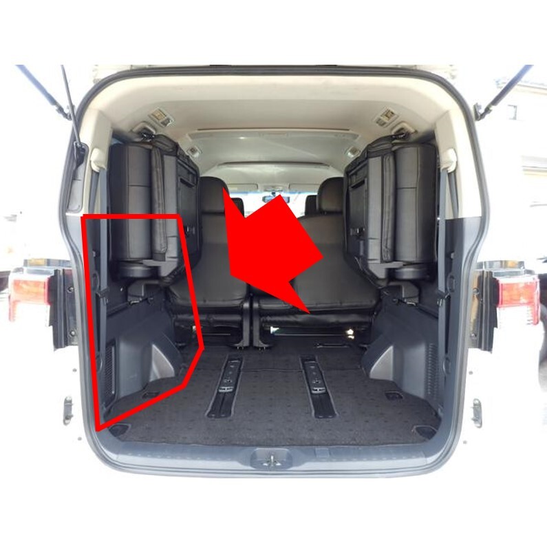 ★新品 未使用 純正部品 三菱 デリカ D:5 D5 CV1W MC後 ロックフォードシステム リアクオーター トリム 左 ダークグレイ 希少 レア★拍卖