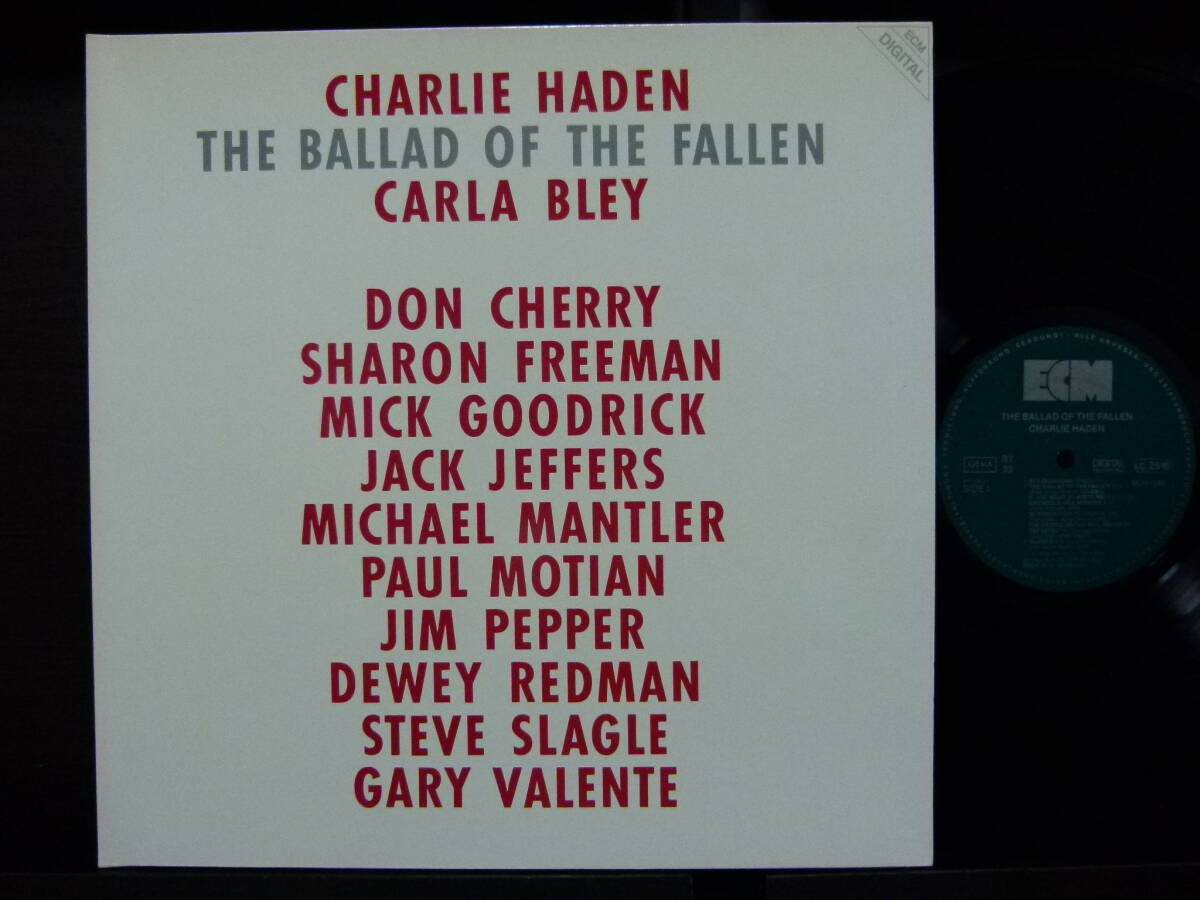 ■激レア■美盤オリジナル■CHARLIE HADEN■THE BALLAD OF THE FALLEN■拍卖