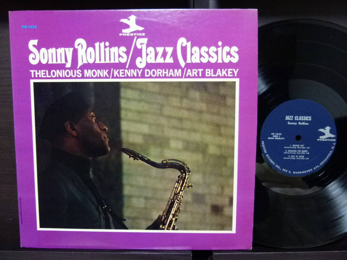 ■激レア■美盤RVG■SONNY ROLLINS■JAZZ CLASSICS■拍卖