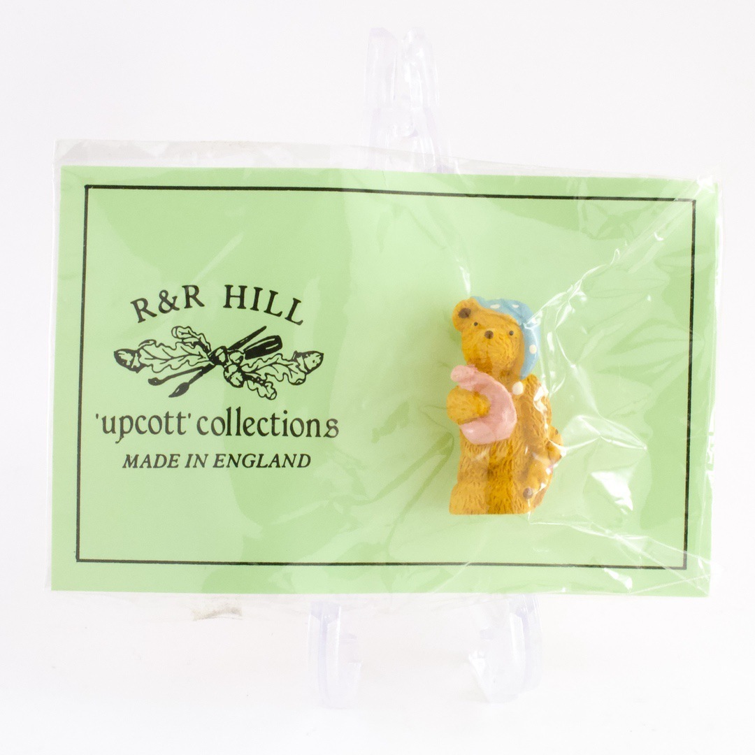 イギリス R&R HILL UPCOTT COLLECTIONS テディベア ブローチ 未開封拍卖