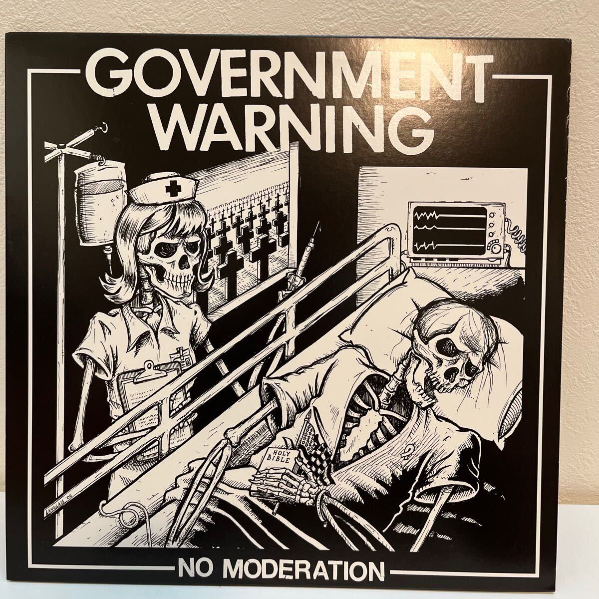 Government Warning No Moderation BLAST! Black Flag ブラック フラッグ VOID poison idea necros siege heresy minor threat拍卖