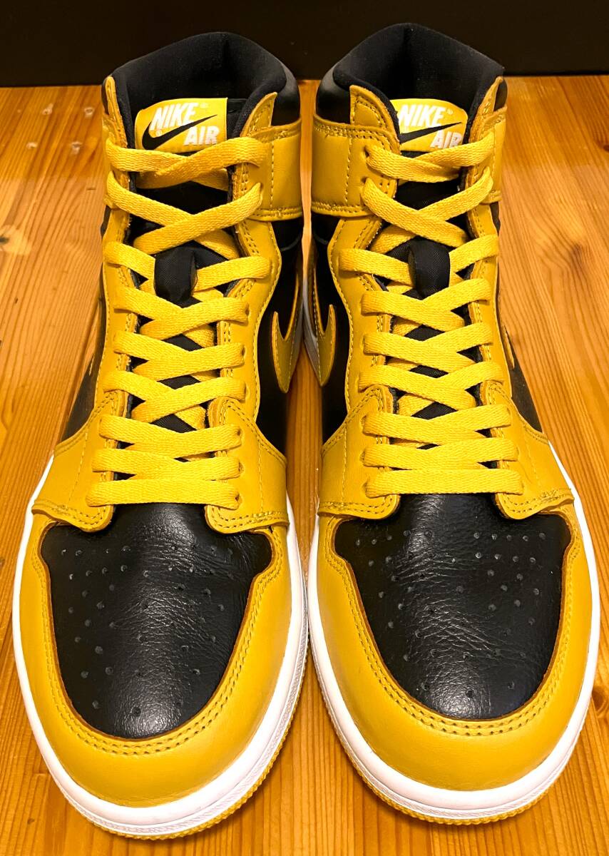 nike air jordan 1 retro high og(pollen)大人気エアジョーダン1レトロハイOGクリーニング済極美品送料無料拍卖