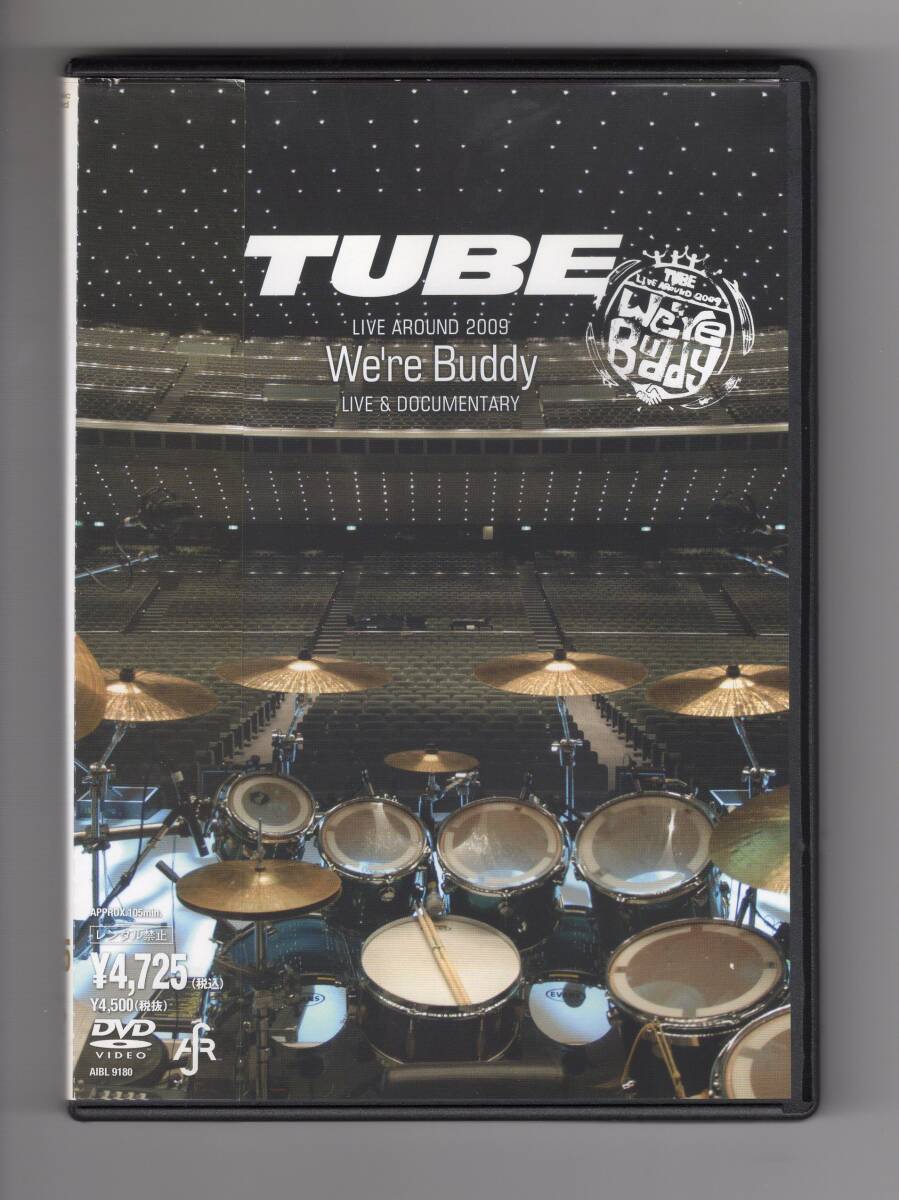 DVD■TUBE LIVE AROUND 2009 We're Buddy LIVE & DOCUMENTARY■帯付■チューブ拍卖