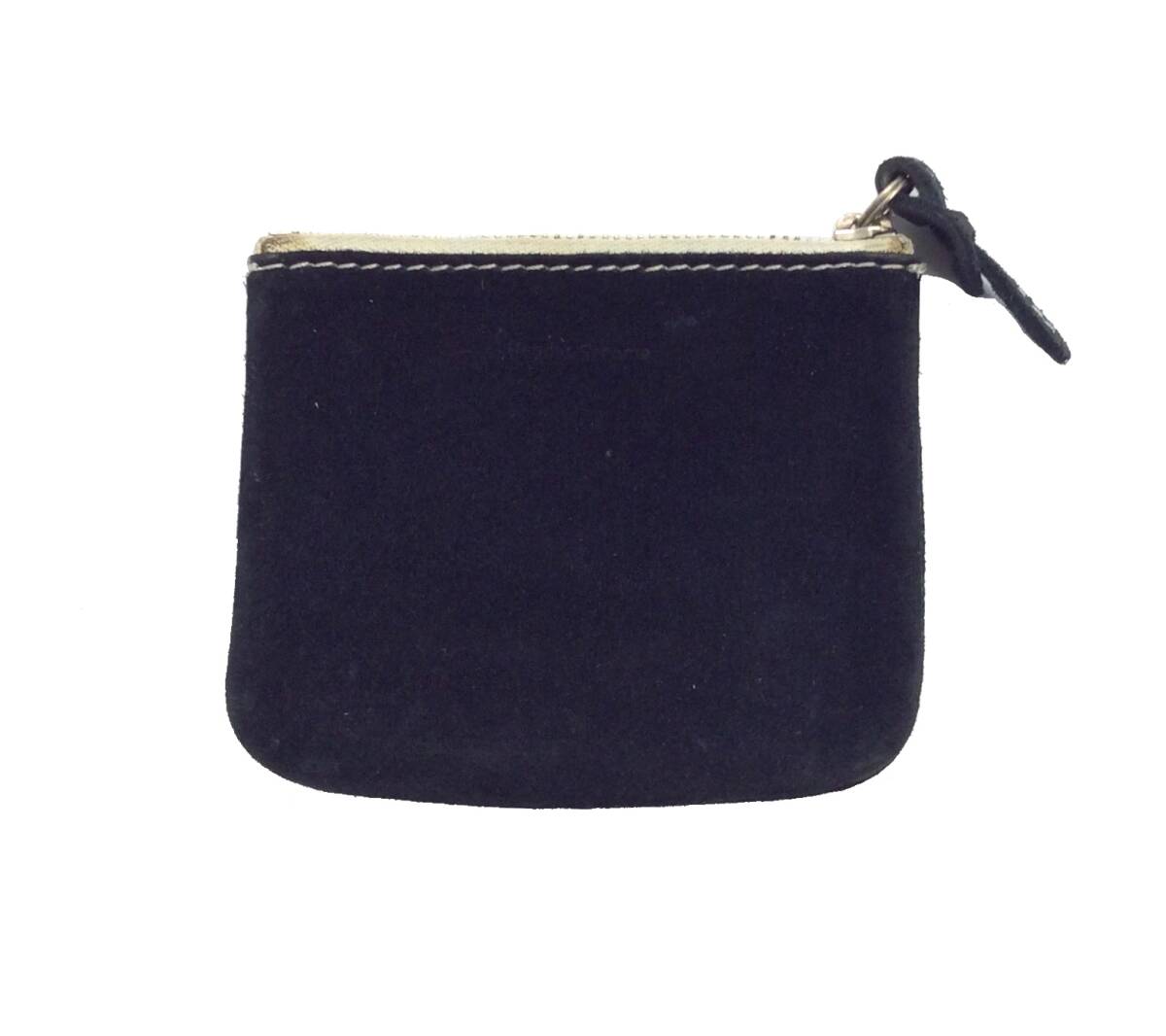 Hender Scheme エンダースキーマ レザー スウェード ミニポーチ コインケース カード入れ ブラック 黒 送料250円拍卖