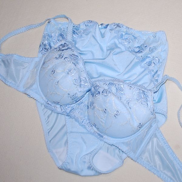 未使用 D80L 産前授乳 ワンタッチオープン 薔薇刺繍ブラ&ショーツ マタニティ拍卖