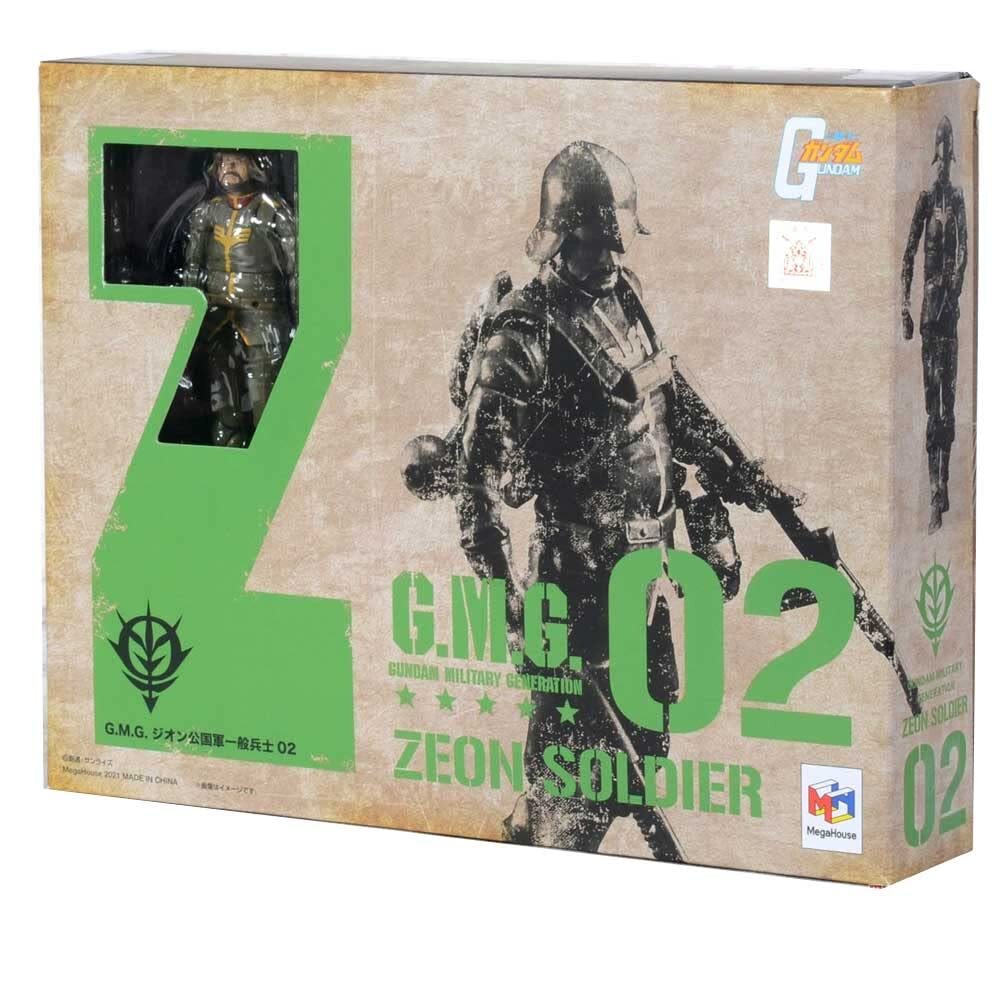 【中古】G.M.G.(ガンダムミリタリージェネレーション) 機動戦士ガンダム ジオン公国軍 04 ノーマルスーツ兵士 可動フィギュア拍卖