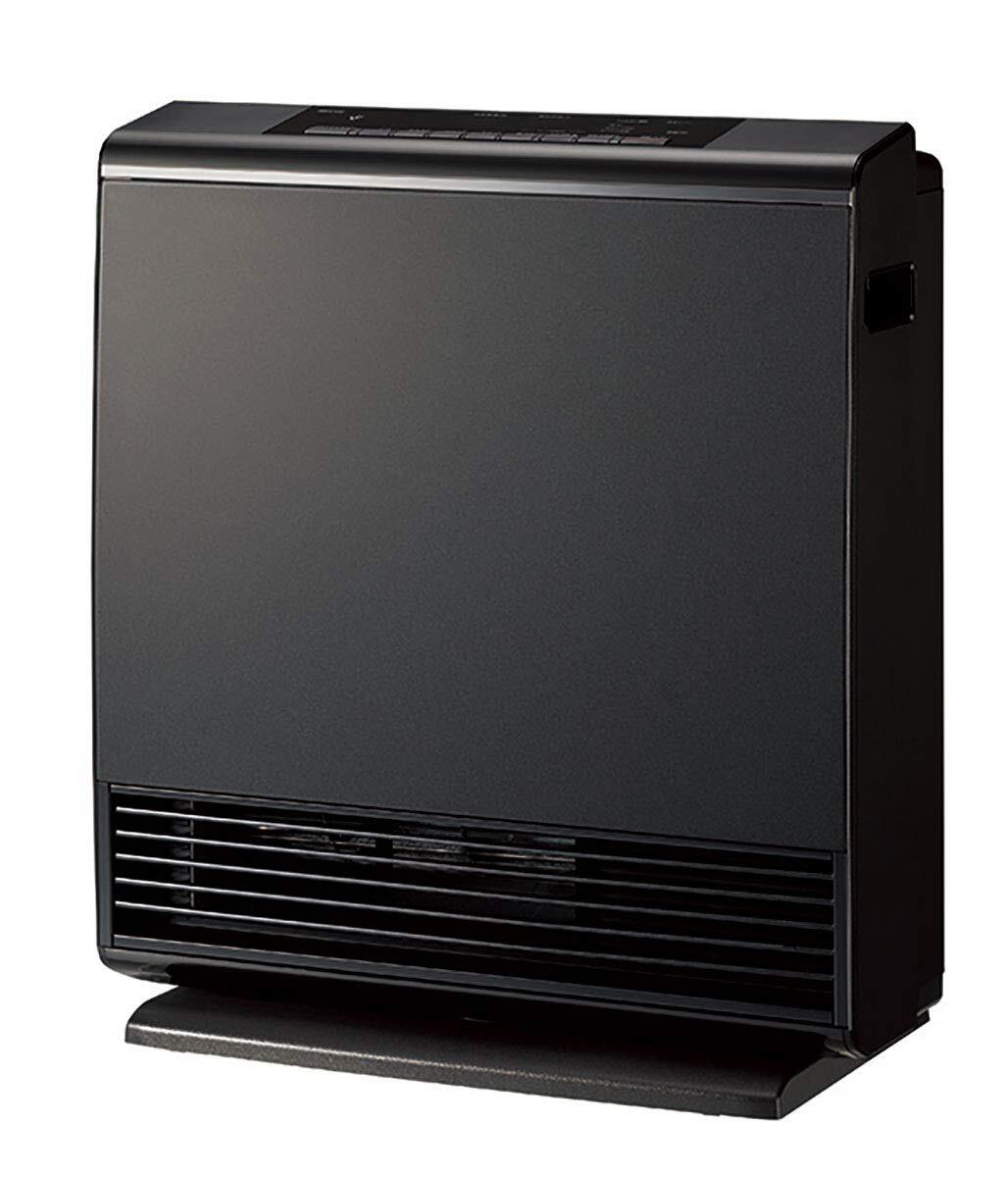 【中古】リンナイ ガスファンヒーター A-style(エースタイル)RC-W4401NP-MB(マットブラック)プロパンガス用[暖房の目安:木造12拍卖