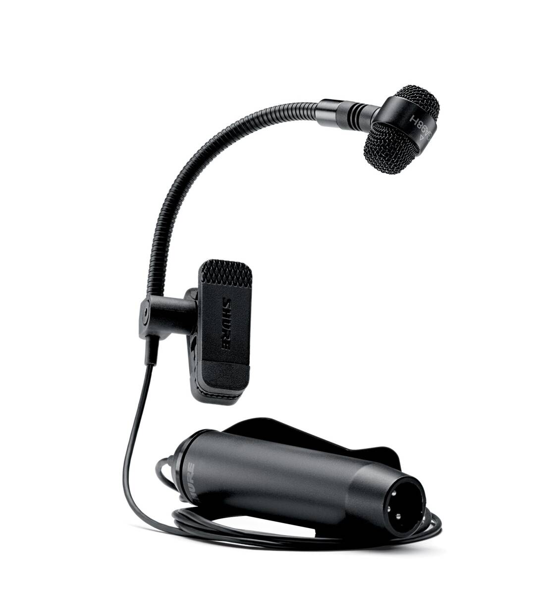 【中古】SHURE コンデンサー型マイク 楽器用 カーディオイド XLRケーブル 4.6m 付属 PGA98H-XLR 【国内正規品】拍卖