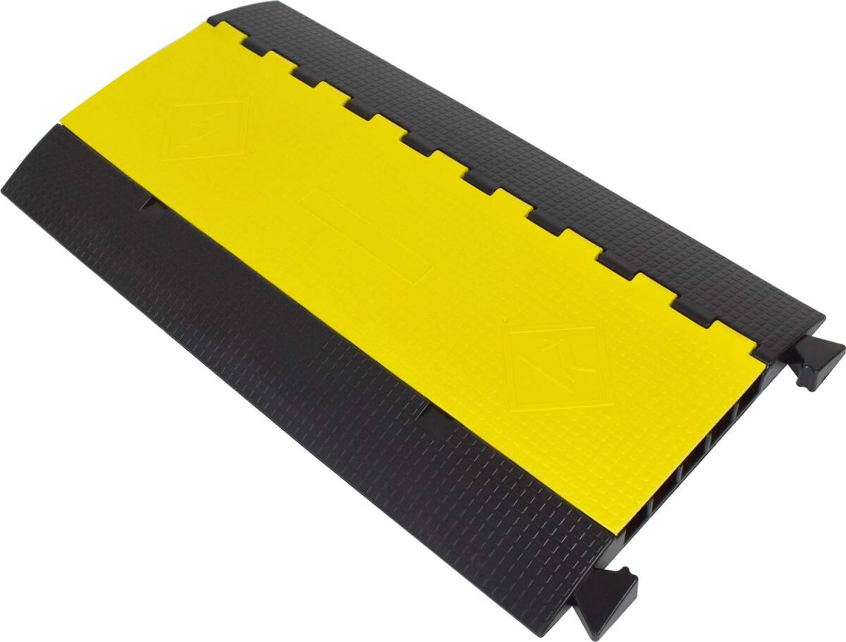 【中古】TRUE DYNA トゥルーダイナ ケーブルプロテクター ワイド収納タイプ 溝数5 TDCA-PTR05 (耐荷重:40トン)拍卖