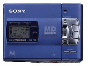 【中古】SONY ソニー MZ-R50-L ブルー ポータブルMDレコーダー (録音/再生兼用機/録再/MDウォークマン)拍卖