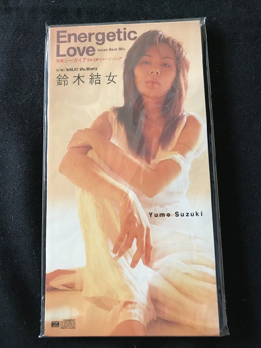 i▽*【未開封】8cmシングルCD 1点 鈴木結女 Energetic Love WALK!Ms.Worry CFソング J-POP /E02-120拍卖