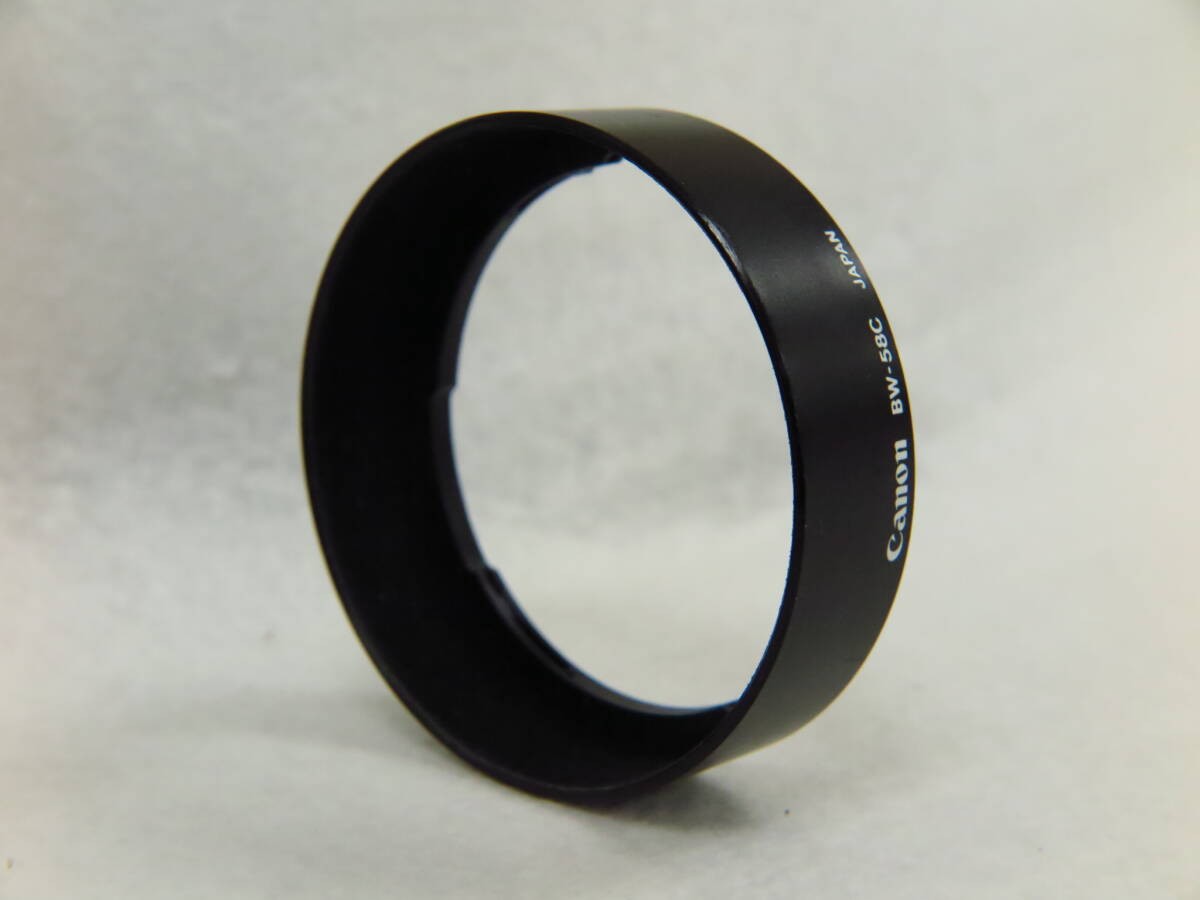 Canon キャノン レンズフード BW-58C 手直し加工品拍卖