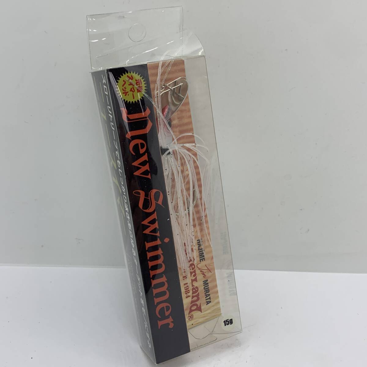 I-89924 ウォーターランド WaterLand ニュースイマー 15g メッキ/レッドヘッド 開封済み拍卖