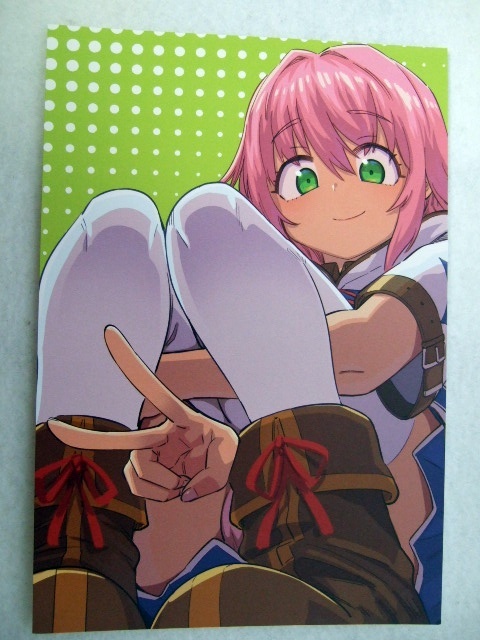 ワンダーグー 限定 回復術士のやり直し 16巻 ポストカード 250111 特典 WonderGOO 非売品 イラストカード イラストペーパー 羽賀ソウケン拍卖