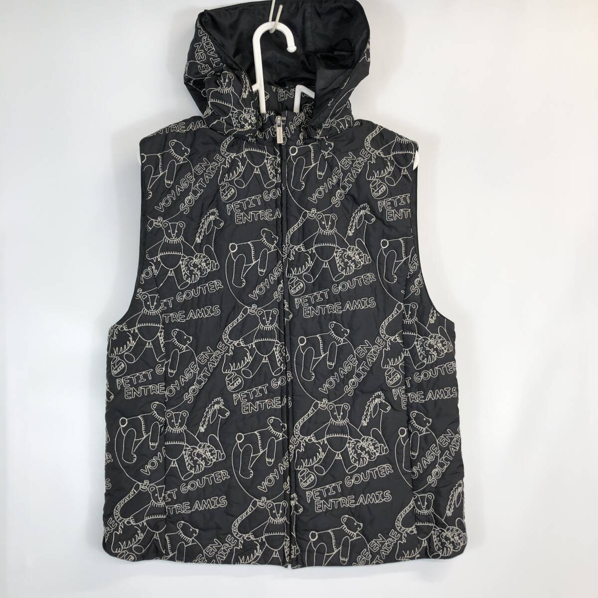 カステルバジャックスポーツ CASTELBAJAC SPORT フード付きベスト 中綿入り 2サイズ 7612-1911拍卖