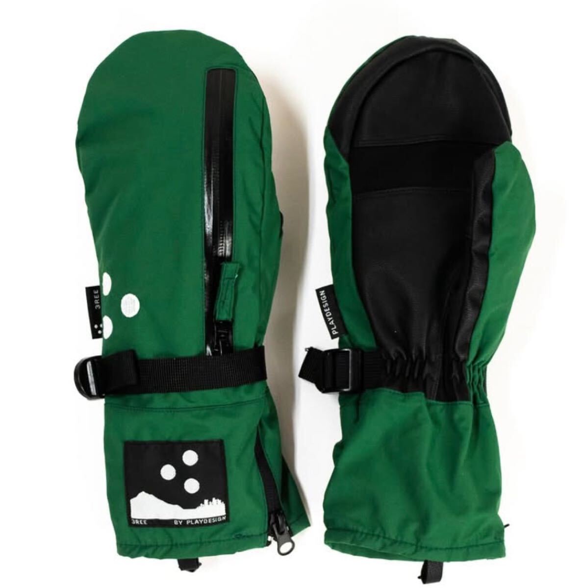 P01 (プレイ) ◆SUPER 3REE/スーパースリー mori/モリ Sサイズ PLAYDESIGN プレイデザイン 3REE ミトングローブ拍卖