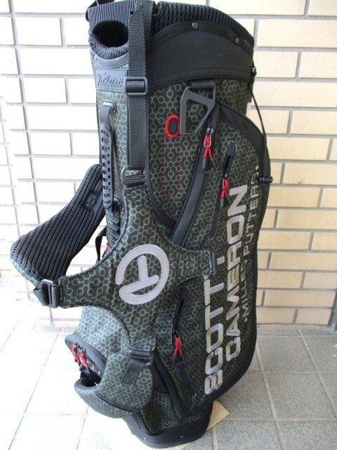 ★即決 未使用 送料込 限定 スコッティキャメロン サークルT Pathfinder Six Shooter Stand Bag with Matching Cash Bag拍卖