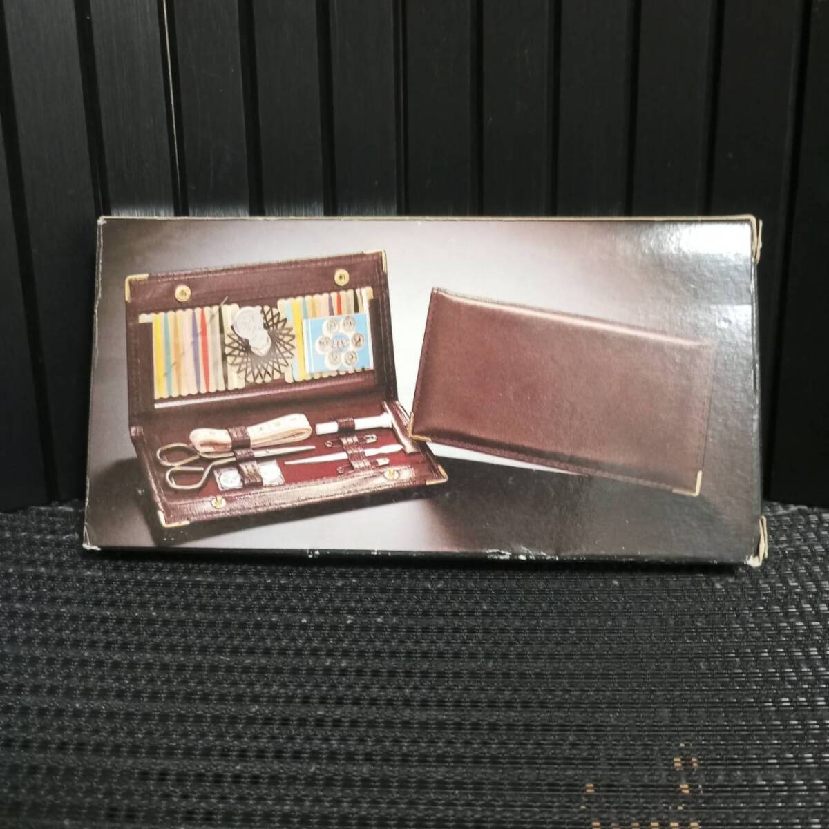 H001-01 現品のみ ヴィンテージ ソーイング セット SEWING KIT拍卖