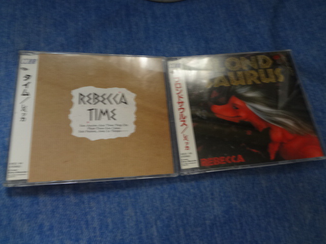 CD選書/レベッカ・ブロンドサウルス・BLOND SAURUS レベッカ/タイム アルバム セット CD拍卖