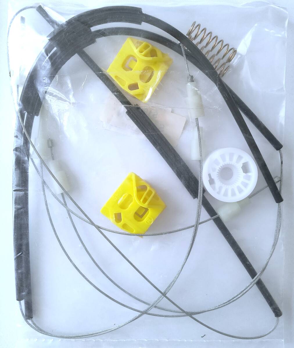 (送料込) サーブ SAAB 9-3 FB207 FB284 フロントドア用ウィンドウレギュレータ・右側【リペアキット・新品】拍卖