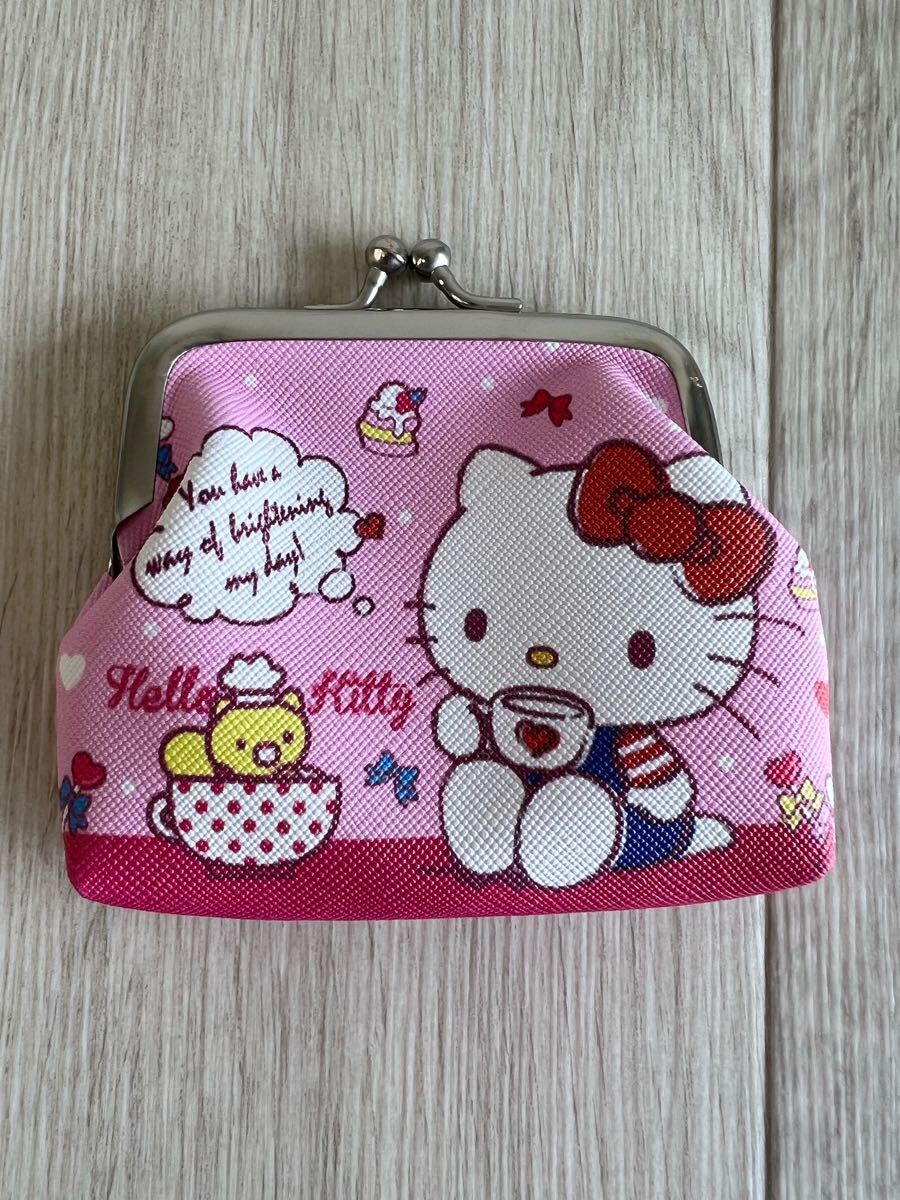 【新品未使用】ハローキティ キティーちゃん コインケース がま口 財布拍卖