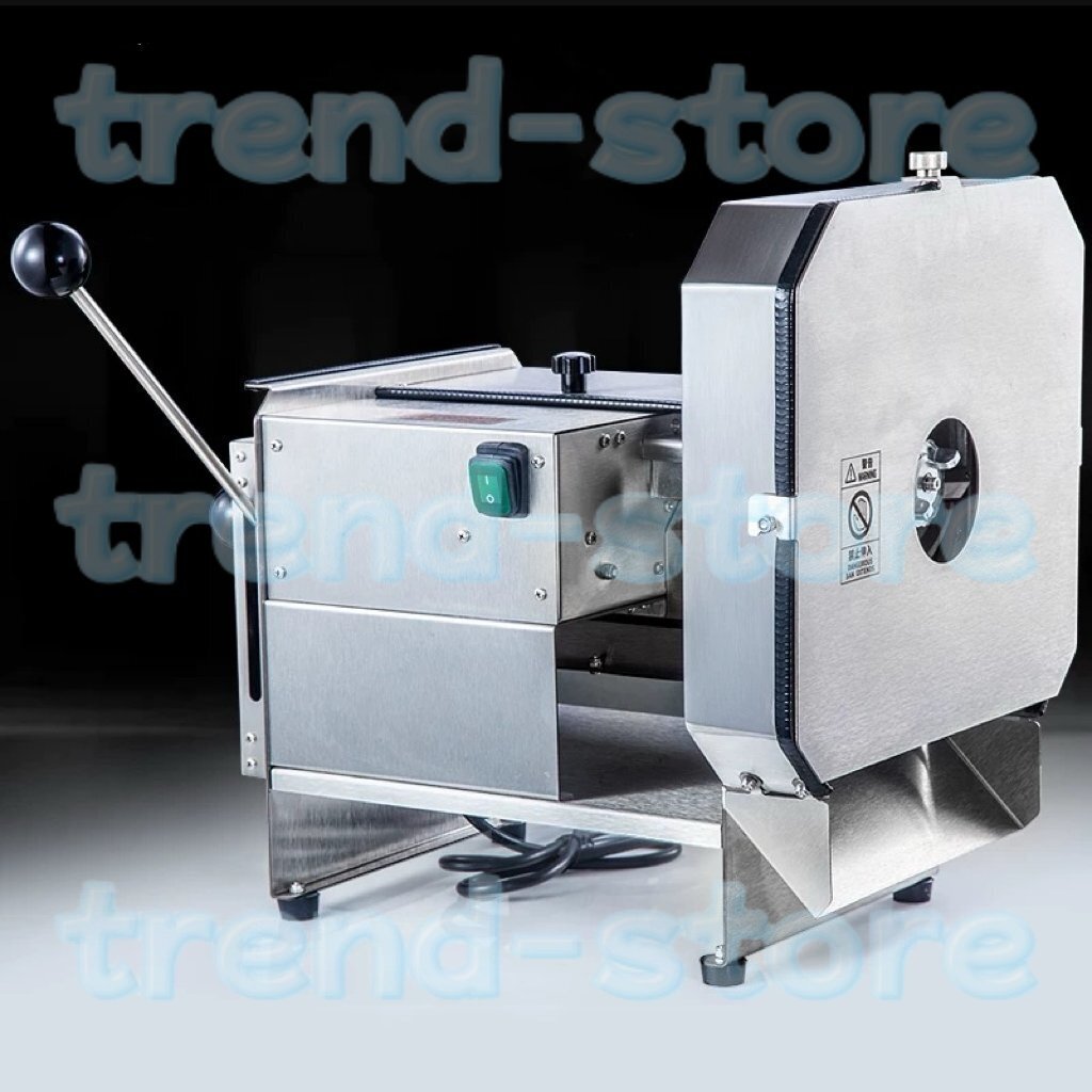 電動スライサー 業務用 キャベツスライサー 千切り ステンレス鋼 ネギカッター 0-9MM厚さ調節可能 野菜 人参 果物拍卖