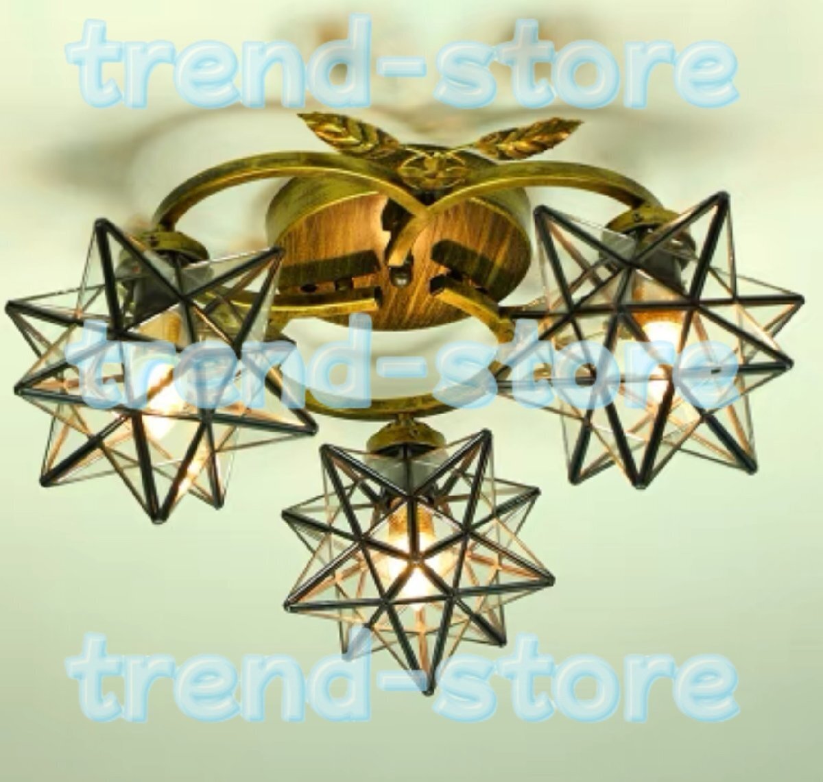 ステンドグラス.ペンダントライト 豪華天井照明ステンドグラスランプ ガラス工芸品拍卖