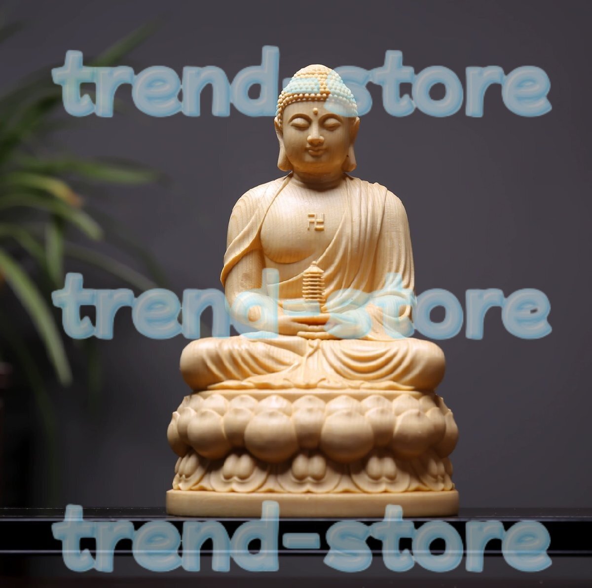 縁起物 薬師如来 仏像 木製 仏具 仏壇 仏教美術拍卖