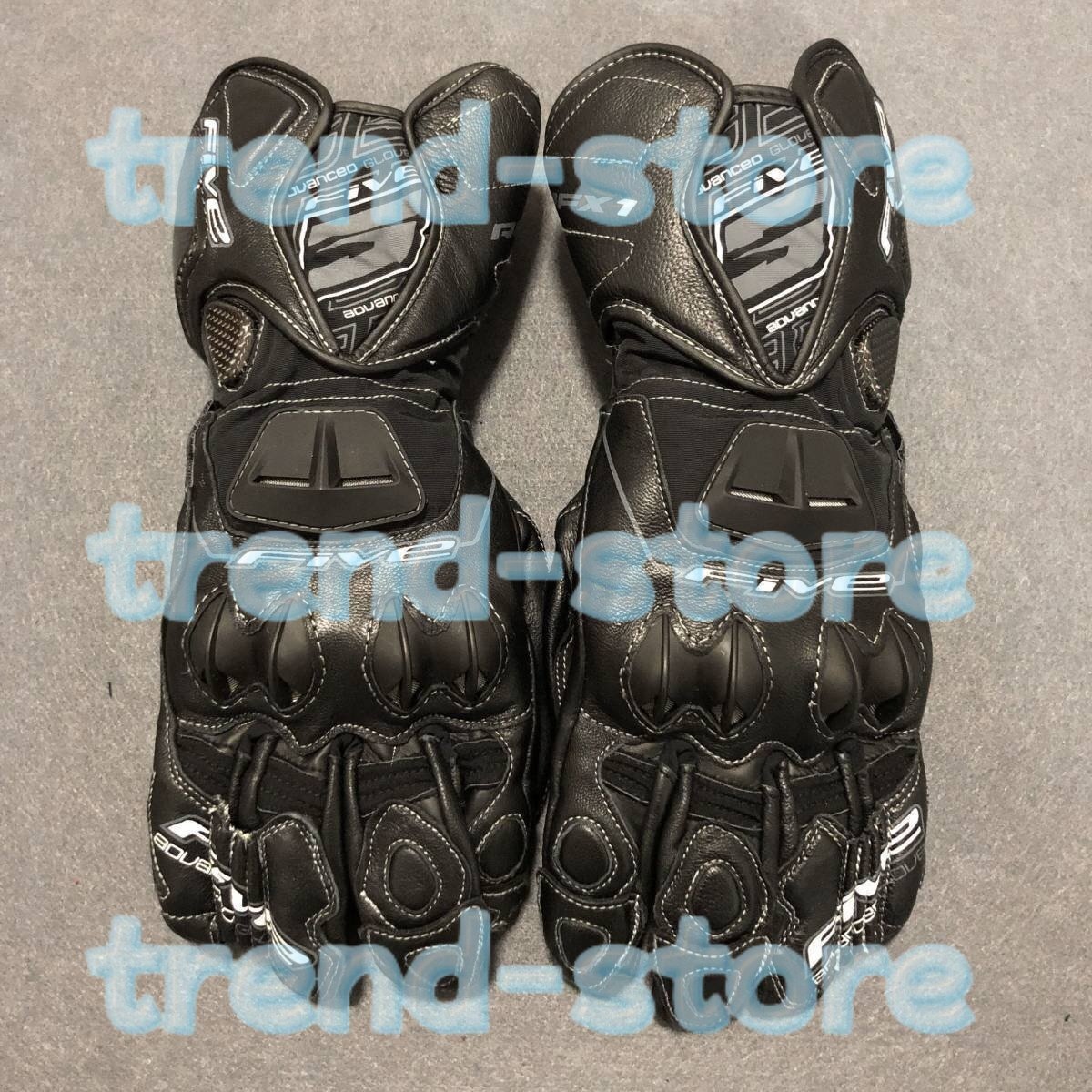 新入荷 ★FIVE RFX1 バイクカーボングローブ 男女兼用 人気品 黒 サイズM-XLDJ1216拍卖