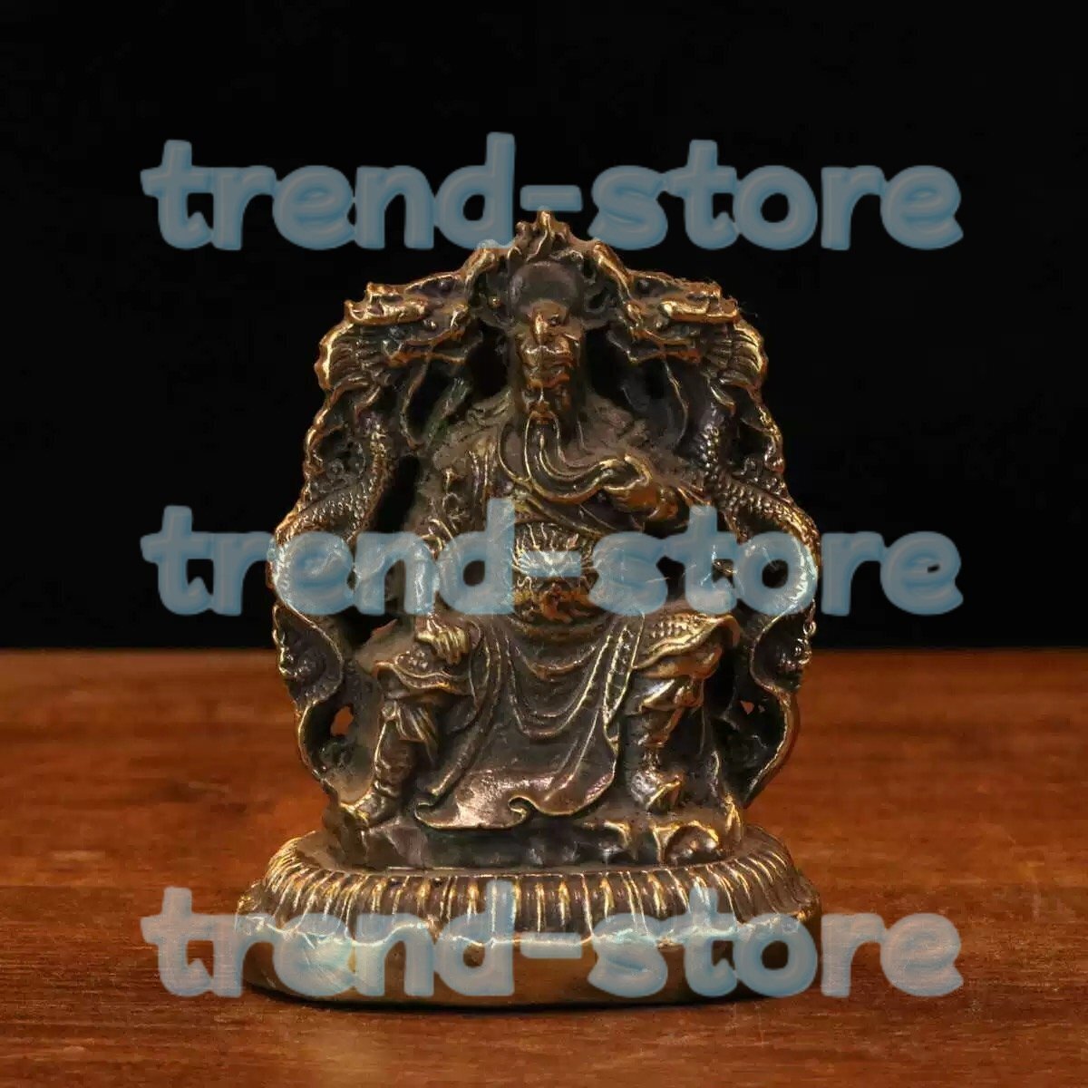 関羽 仏教美術 関公 木彫仏像 職人手作り 時代木彫 仏教工芸品拍卖