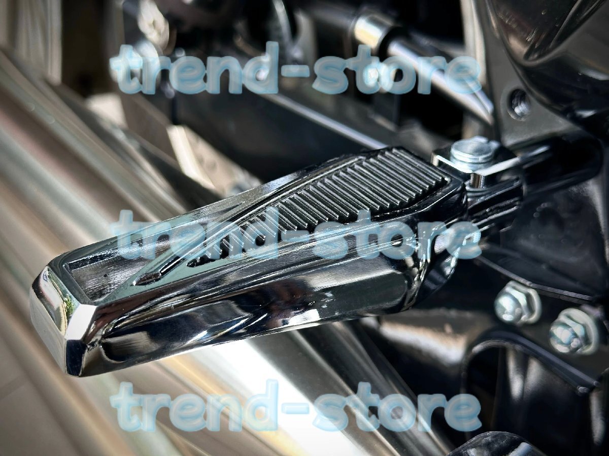 クローム フットペグ ハーレー スポーツスター ソフテイル ダイナ xl883/xl1200/fl/48 ツーリング クリアキン fxd v-rod アレンネス拍卖