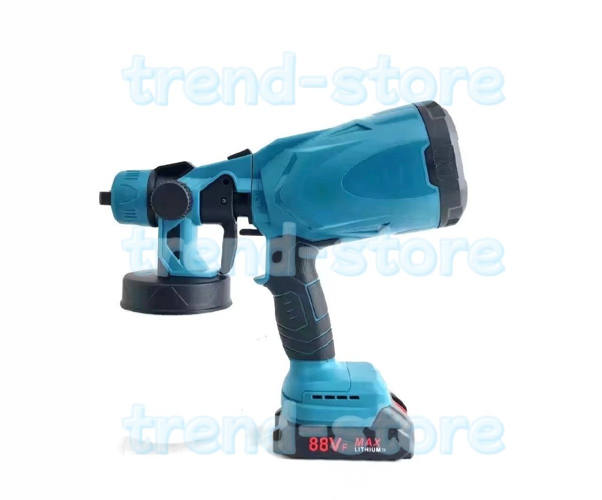 スプレーガン 充電式 塗装機 コードレススプレーガン 塗装ガン 噴射量調節可能 漏斗と洗浄針付き 18Vマキタバッテリー併用 U143拍卖