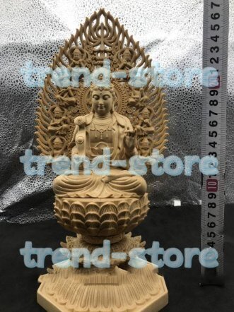 仏壇仏像 供養品 普賢菩薩 極上品 彫刻 精密細工 災難除去 仏教工芸品拍卖