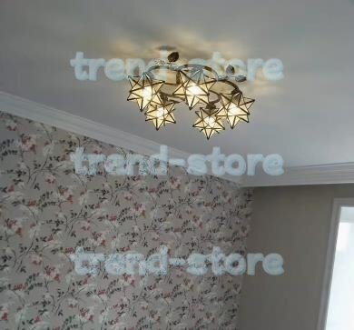 「室内芸術」ステンドグラス.ペンダントライト 豪華天井照明ステンドグラスランプ ガラス工芸品拍卖