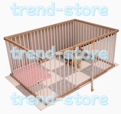 ペットサークル 犬 サークルケージ 小型 ペットフェンス ドア付き 犬ゲージ DIY 広い 屋内 脱走防止柵 屋外 取付け簡単 中型犬 犬小屋 10枚拍卖