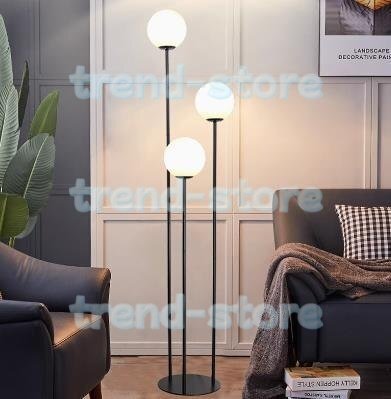 スタンドライト リビング ベッドルーム インテリア ファッション ins風 北欧シンプル 組み立て簡単 ブラック拍卖