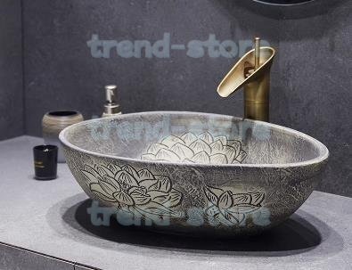 特価★ 高品質★特選おしゃれ 洗面ボール 洗面ボウルセット 冷熱混合栓蛇口 洗面鉢 手洗い器 トイレ 大型洗面ボウル拍卖