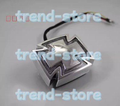 アイアンクロス ハーレー テールライト/テールランプ/スポーツスター/ダイナ/ソフテイル/ツーリング/xl/fxd/flh/flt/flst拍卖