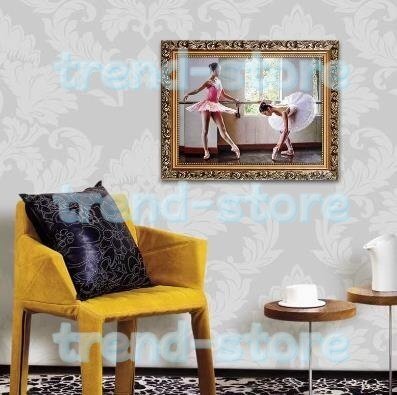 人物画 バレエを踊る女の子 廊下壁画 応接間掛画 玄関飾り 装飾画拍卖