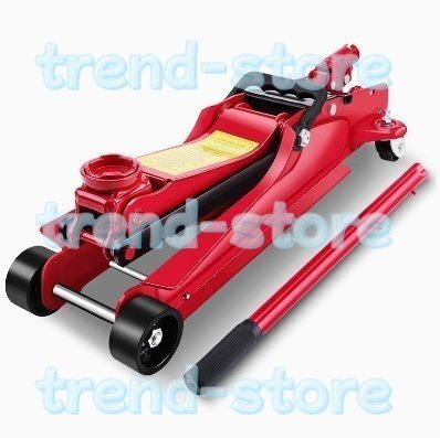 水平 液圧ジャッキ 低床 フロアジャッキ 荷重2T ジャッキ 最大タイヤ幅280mm 440*115*130mm拍卖