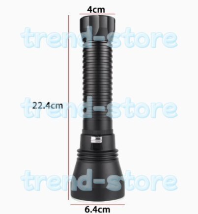 Cree XHP70 Led 黄/白色光 4000 ルーメンダイビング懐中電灯拍卖