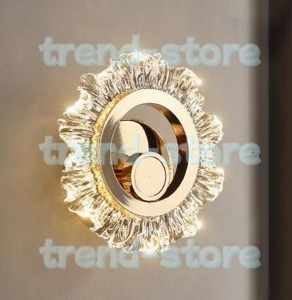 極美品★ブラケットライト 寝室 書斎 廊下 玄関 上品 シンプル ひまわり 豪華 直結タイプ拍卖