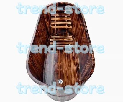 人気高級品質 実用品 厚い シャワーバケツ 木製 浴槽 湯桶 美容院 家庭用 お風呂 成人 風呂バケツ サウナ 長さ0.9M拍卖