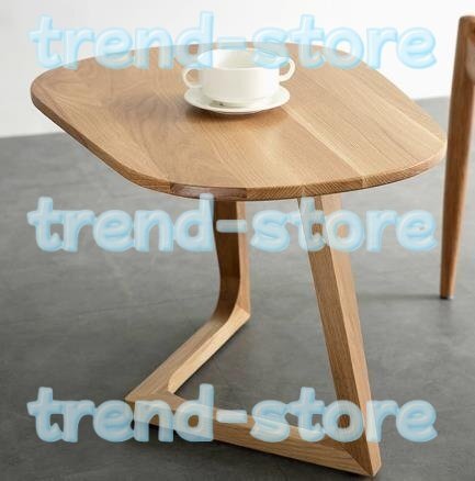 極美品★サイドテーブル 家具 コーヒーテーブル リビングテーブル スタイリッシュ おしゃれ ソファテーブル/ウッドカラー拍卖