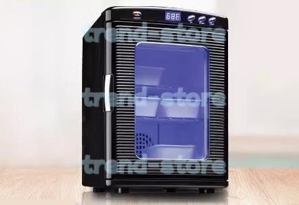 爬虫類インキュベーター 自動孵卵器 ポータブル AC110V/DC12V 爬虫類・両生類飼育ボックス トレー2つ付き(1大1中) 5~60°調節 黒拍卖