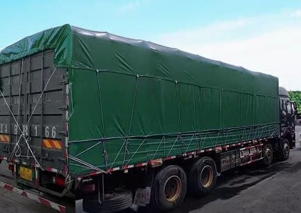 荷台 トラック PVCコーティング エステルシート 雨避けカバー 完全防水 日焼け止め サイズ:6mx8m 厚手帆布拍卖