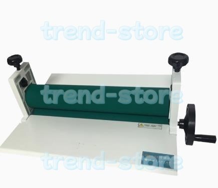 29.5インチ コールドラミネーターマシン手動ビニールフォトフィルムコールドラミネーター手回し圧力 コールドロールラミネーター拍卖