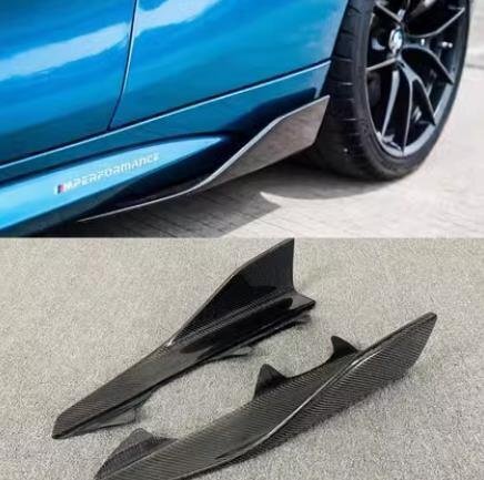 BMW F87 F22 カーボン サイドフラップ 2シリーズ M2 左右セット拍卖